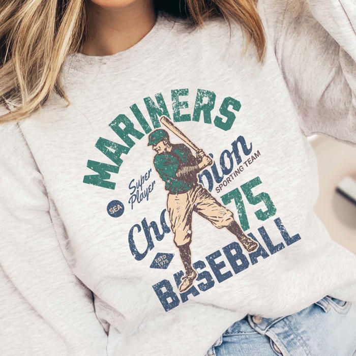 Vintage Baseball All Teams Sweatshirt