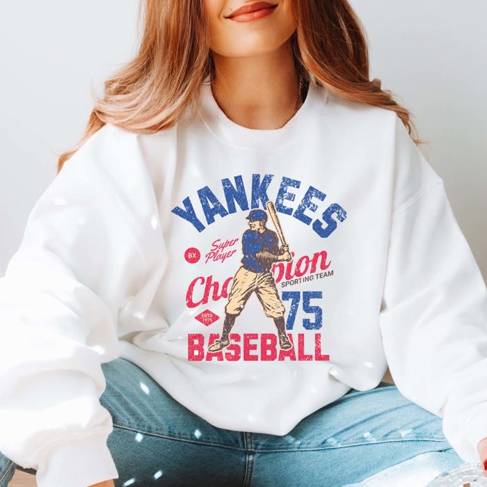 Vintage Baseball All Teams Sweatshirt