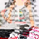 XL Natural All Booked For Christmas Bella Graphic Tee