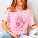 2X Pink All Booked For Valentines Bella Graphic Tee