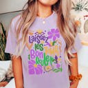  Art Deco Mardi Gras Comfort Color Tee