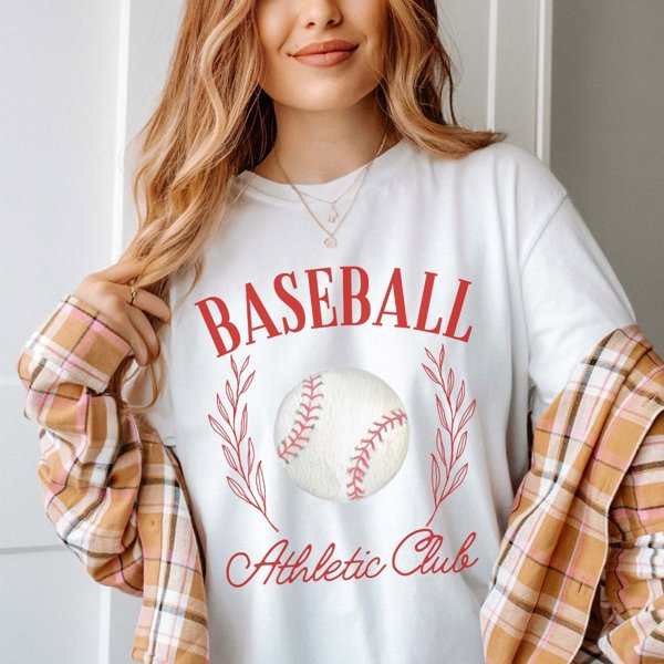 Baseball Athletic Club Comfort Color Tee