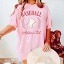 2X Blossom Baseball Athletic Club Comfort Color Tee