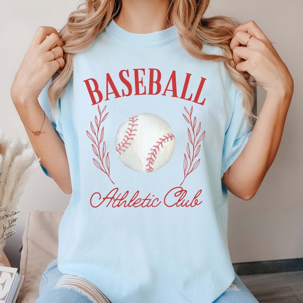 Baseball Athletic Club Comfort Color Tee