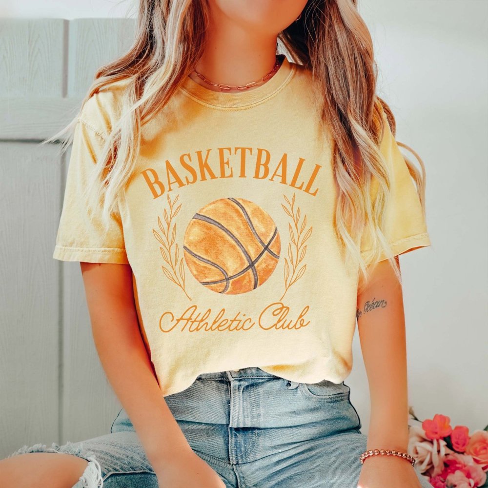 Basketball Athletic Club Comfort Color Tee