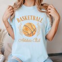 2X Chambray Basketball Athletic Club Comfort Color Tee