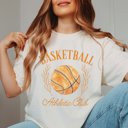 2X Ivory Basketball Athletic Club Comfort Color Tee