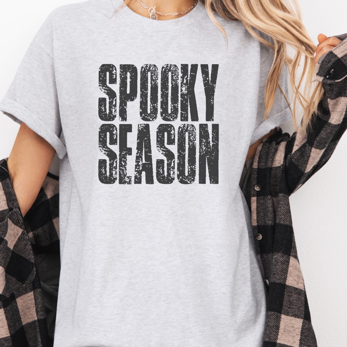Spooky Season, Ghost & Witch Humor | Bella Canvas Halloween Graphic Tees 