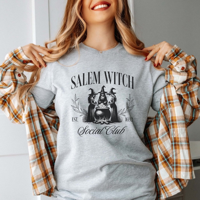 Spooky Season, Ghost & Witch Humor | Bella Canvas Halloween Graphic Tees 
