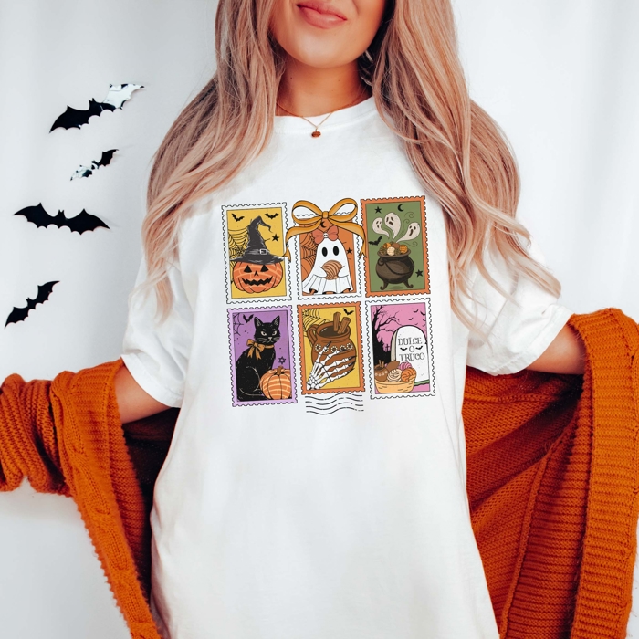 Spooky Season, Ghost & Witch Humor | Bella Canvas Halloween Graphic Tees 