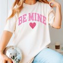 Large Ivory Be Mine Comfort Color Tee