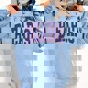 2X Light Blue Bears Graphic Hoodie