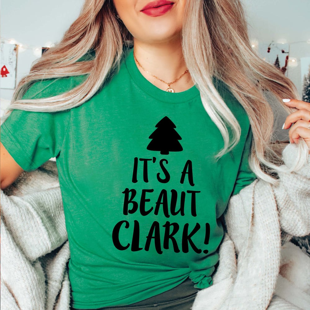 Couple Christmas It's A Beaut & Fun Old Fashioned Bella Graphic Tee