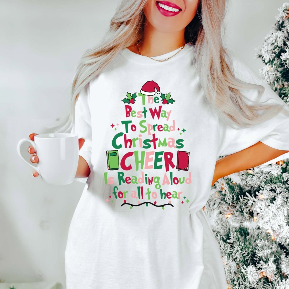 Best Way To Spread Christmas Cheer Comfort Colors Graphic Tee