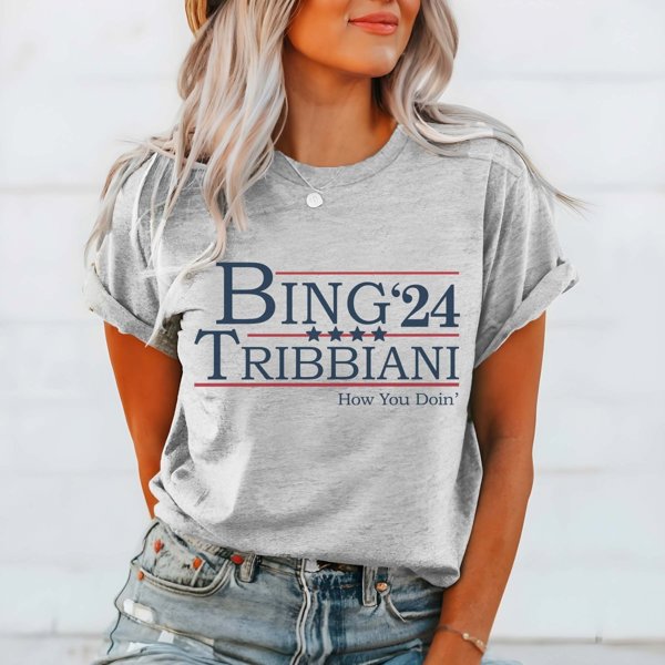 Bing Tribbiani Election 24 Graphic Tee