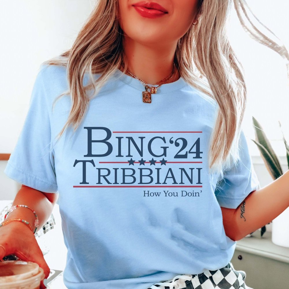 Bing Tribbiani Election 24 Graphic Tee