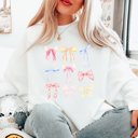  Bows and More Bows Crew Sweatshirt