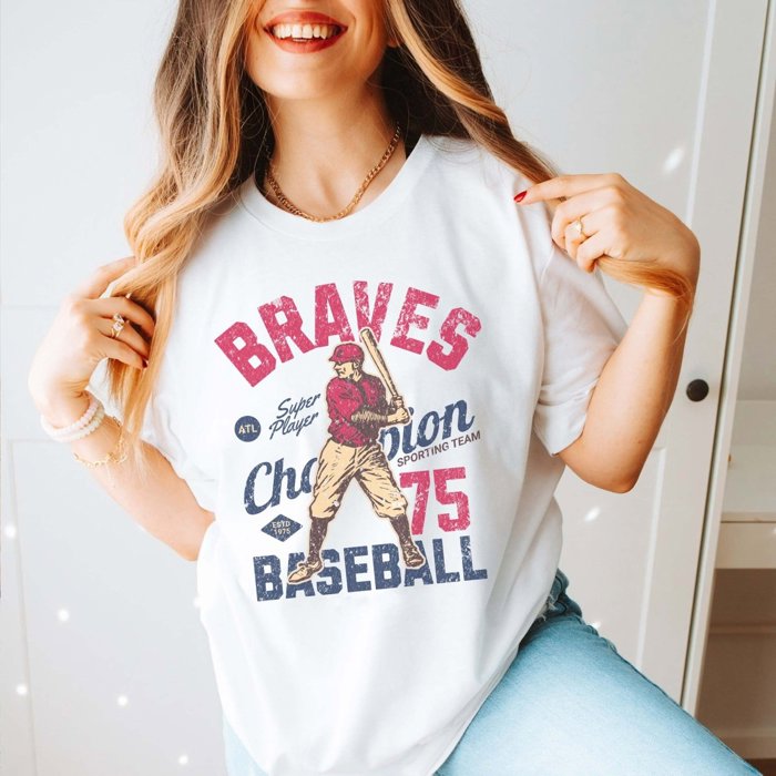 Braves Vintage Baseball Team Tee