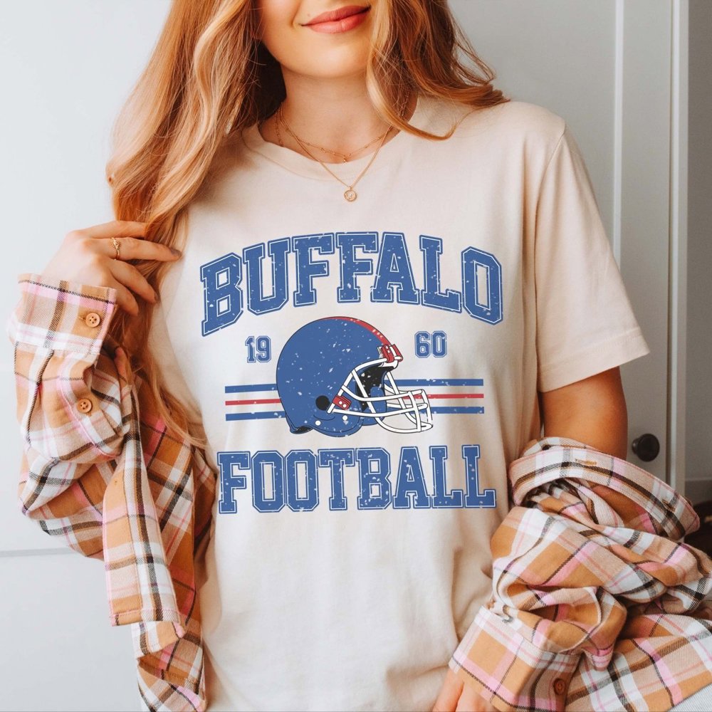 Buffalo Football Bella Graphic Tee