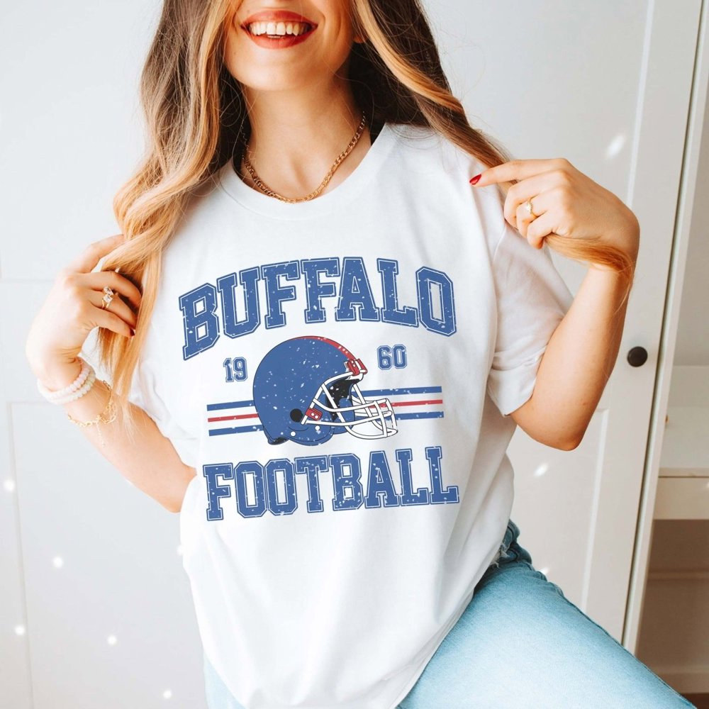 Buffalo Football Bella Graphic Tee