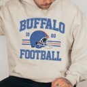  Buffalo Football Graphic Hoodie