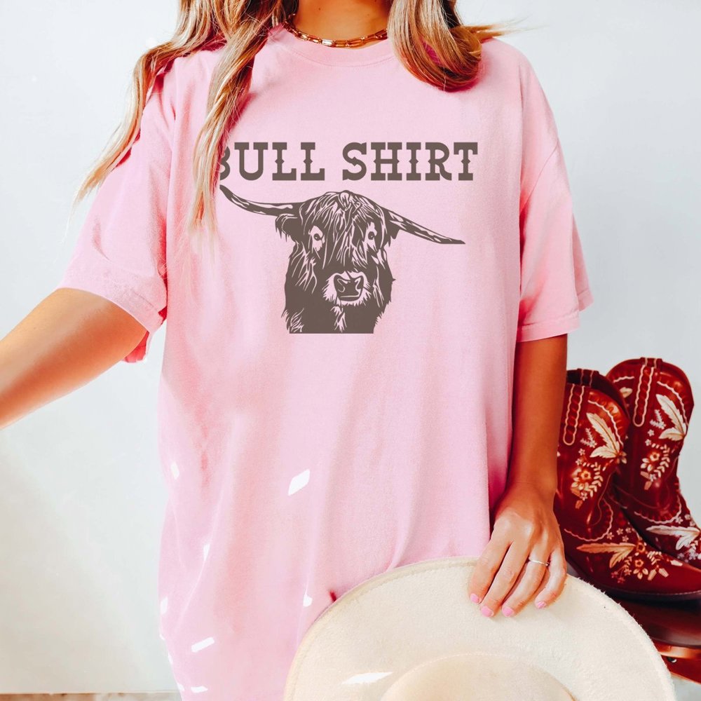 Bull Shirt Comfort Color Graphic Tee