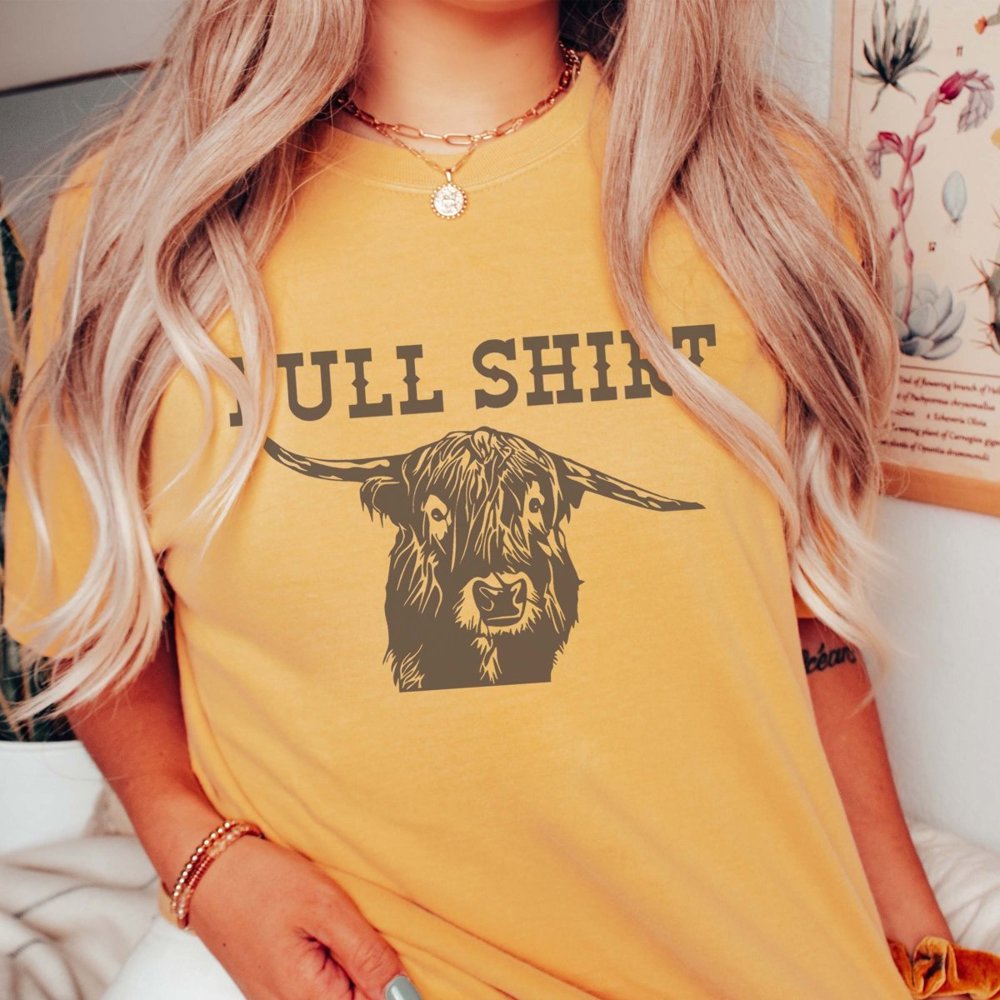 Bull Shirt Comfort Color Graphic Tee