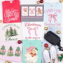  Christmas Cheer Comfort Colors Tees – Vintage Pink & Green Holiday Graphic Collection