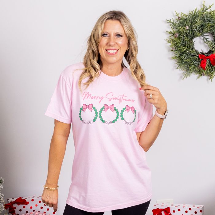 In My Christmas Era Comfort Colors Tees – Merry Swiftmas Holiday Graphic Collection