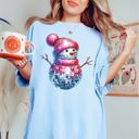 Large Chambray In My Christmas Era Comfort Colors Tees – Merry Swiftmas Holiday Graphic Collection