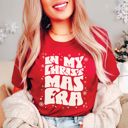 2X Red In My Christmas Era Comfort Colors Tees – Merry Swiftmas Holiday Graphic Collection