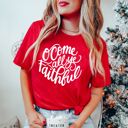 Large Red In My Christmas Era Comfort Colors Tees – Merry Swiftmas Holiday Graphic Collection
