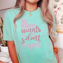 2X Mint Merry Christmas Comfort Colors Tees – Holiday Mama, Coffee, and Classic Christmas Collection