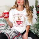 Small White Merry Christmas Comfort Colors Tees – Holiday Mama, Coffee, and Classic Christmas Collection