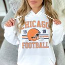  Chicago Football Graphic Hoodie