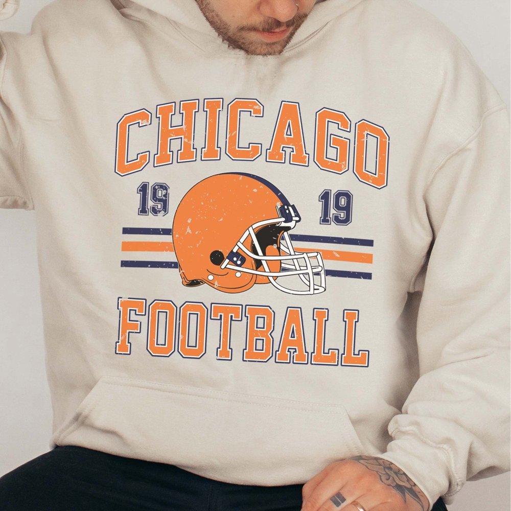 Chicago Football Graphic Hoodie