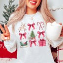  Christmas Collage Graphic Sweatshirt