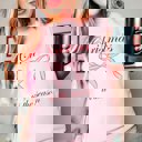 XL Blossom Christmas Tis the Season Bow Comfort Color Graphic Tee