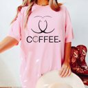 2X Blossom Coffee Rings Comfort Color Graphic Tee