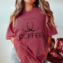 2X Brick Coffee Rings Comfort Color Graphic Tee