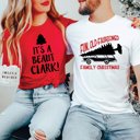  Couple Christmas It's A Beaut & Fun Old Fashioned Bella Graphic Tee