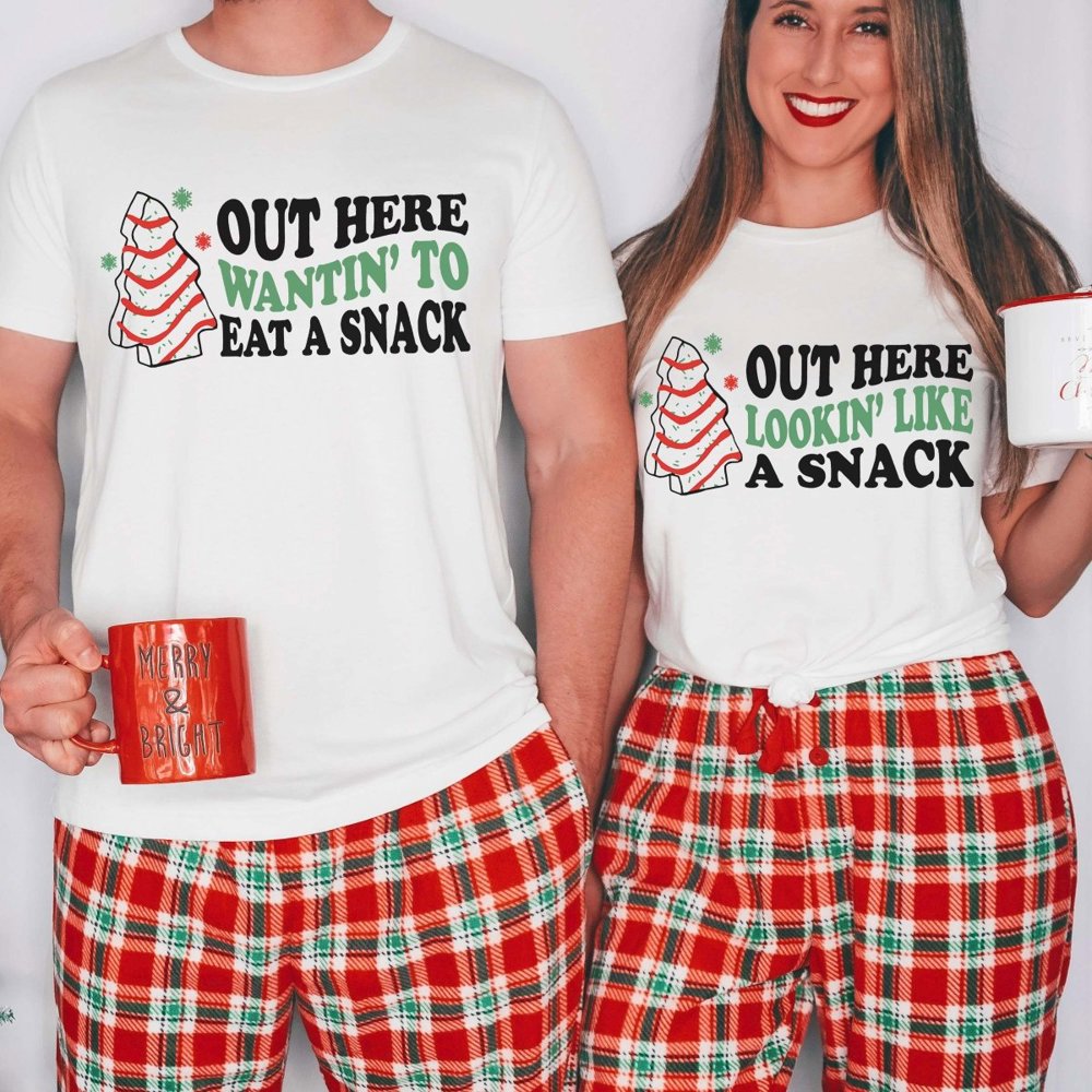 Couple Looking For A Snack Bella Graphic Tee