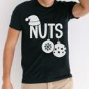 XL black Couples Christmas Matching Holiday Bellas Canvas Unisex Tees