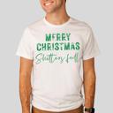 2X natural Couples Christmas Matching Holiday Bellas Canvas Unisex Tees