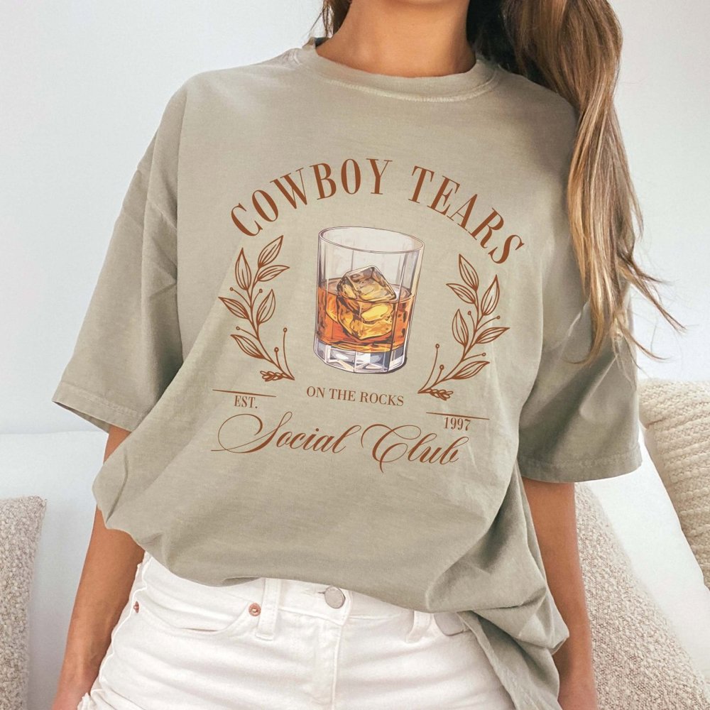 Cowboy Tears Social Club Comfort Color Tee