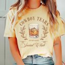 2X Butter Cowboy Tears Social Club Comfort Color Tee