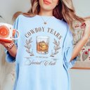 2X Chambray Cowboy Tears Social Club Comfort Color Tee