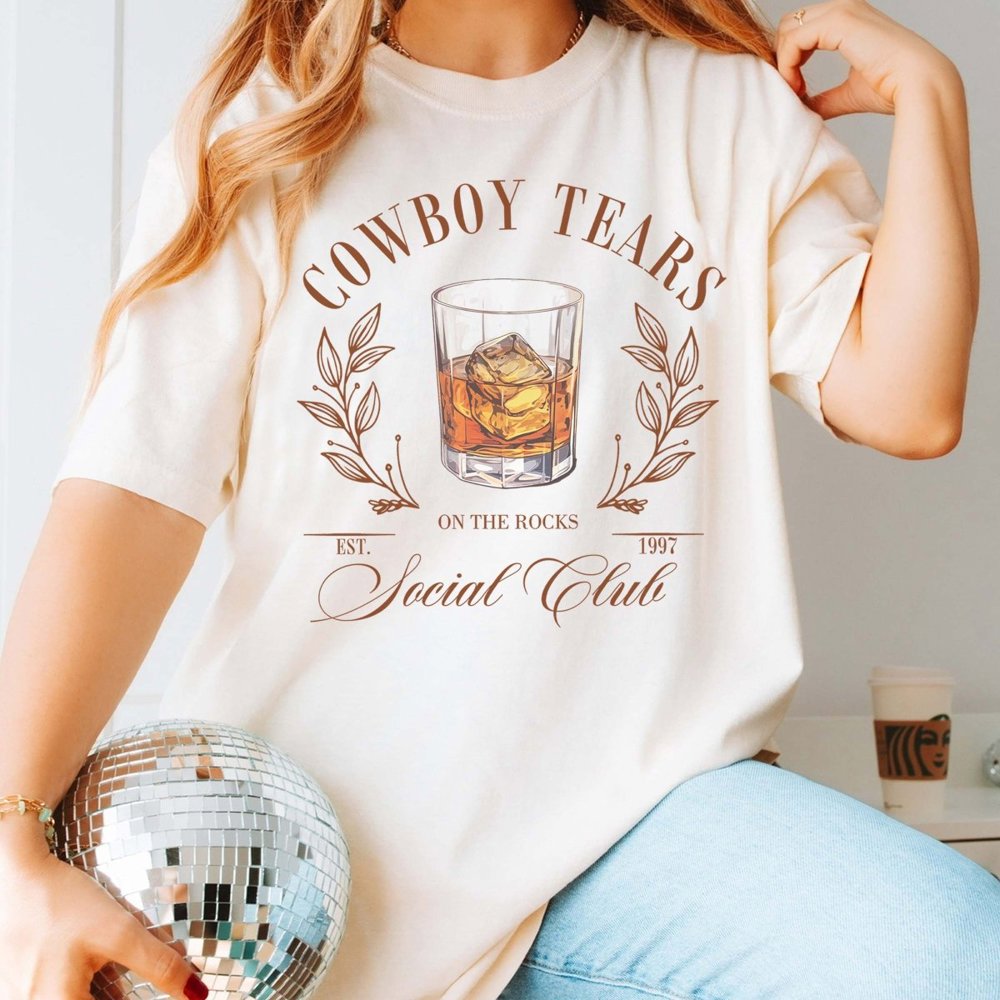 Cowboy Tears Social Club Comfort Color Tee