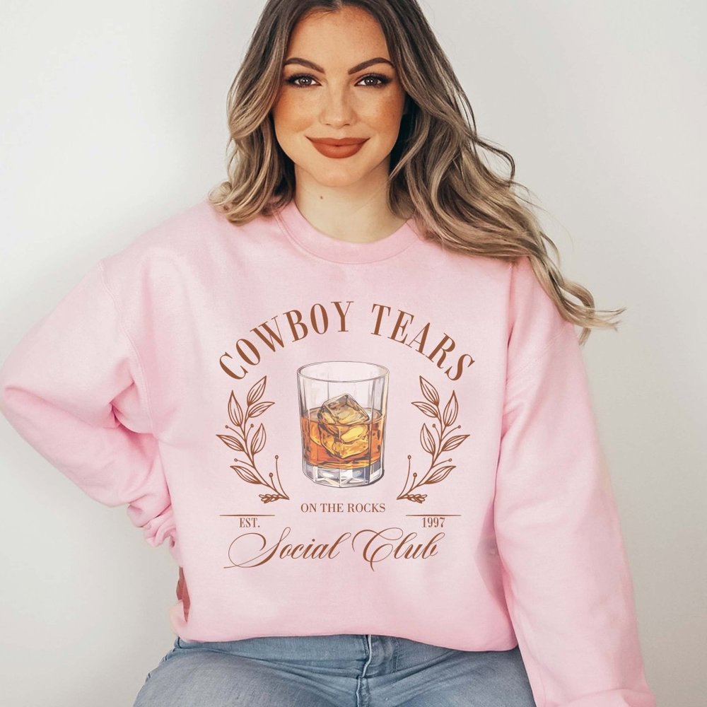 Cowboy Tears Social Club Crew Sweatshirt