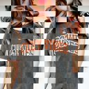 Large Pepper Cozy Vibes Orange Comfort Color Graphic Tee